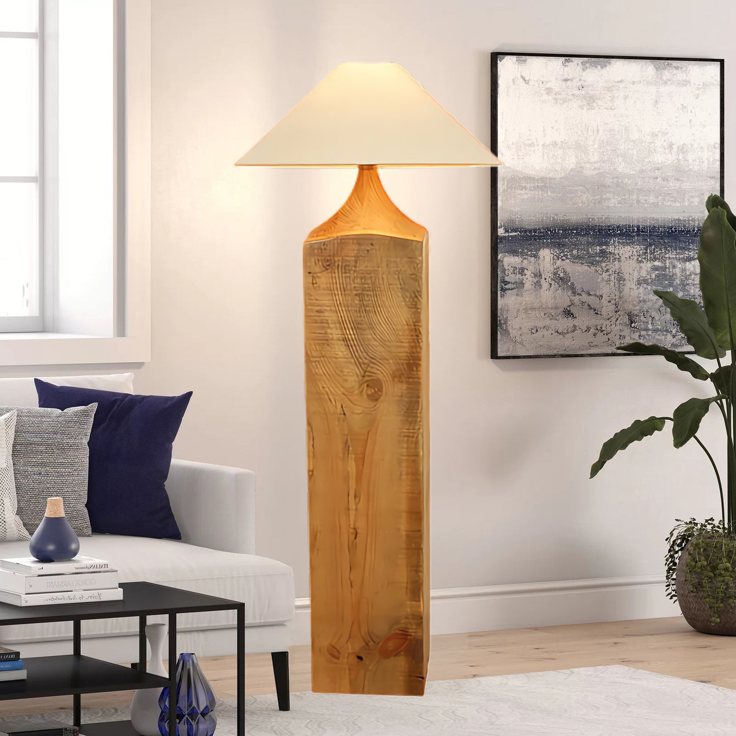 Arboreal Whisper Modern Metal Floor Lamp