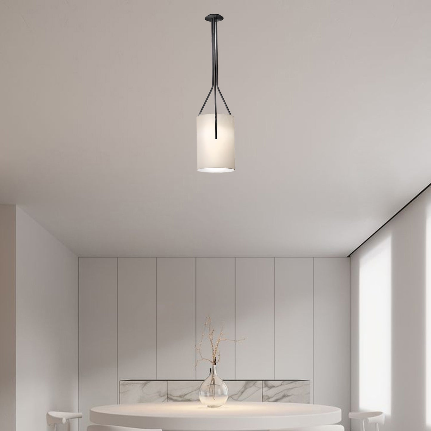 Arborescence Minimalist Metal Chandelier