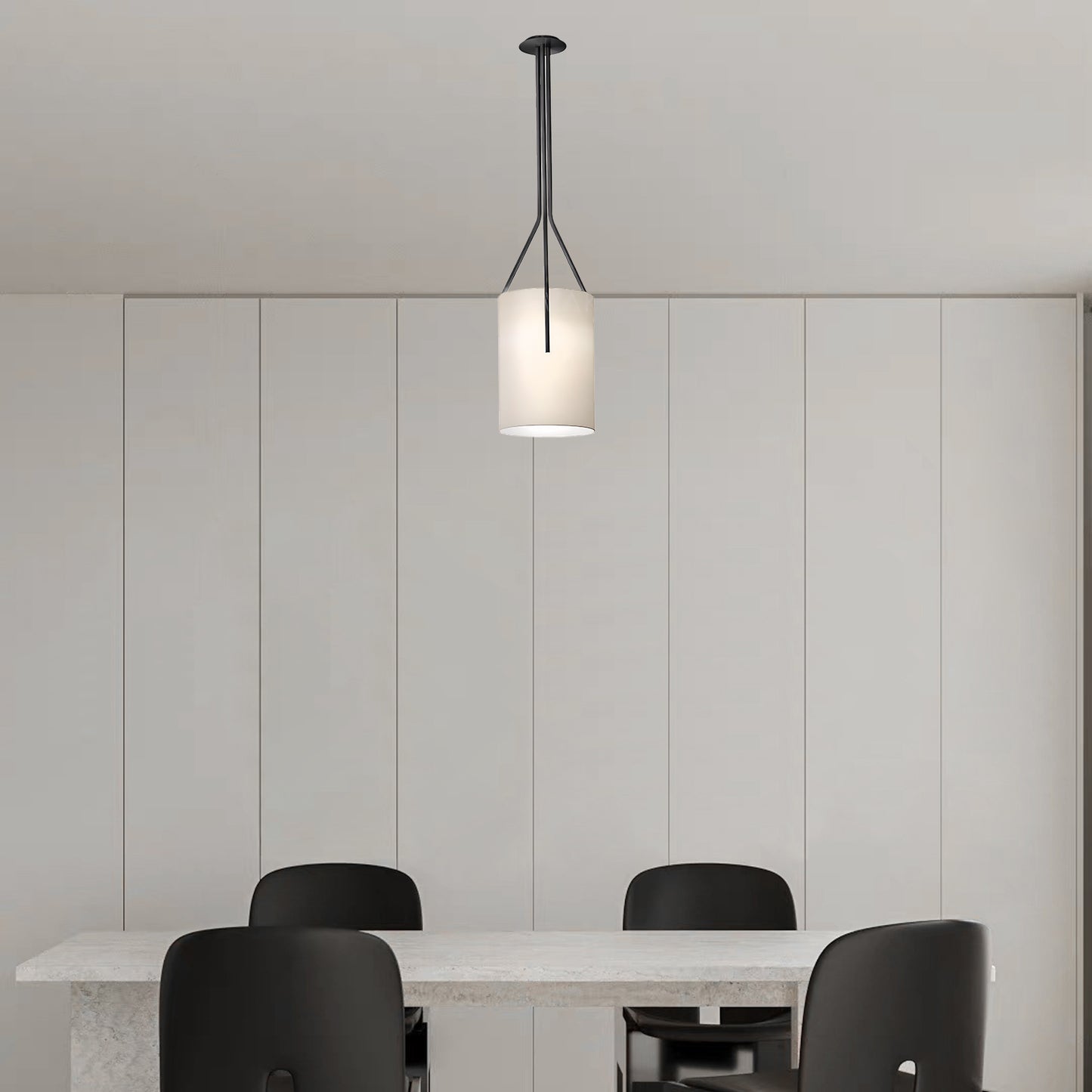 Arborescence Minimalist Metal Chandelier