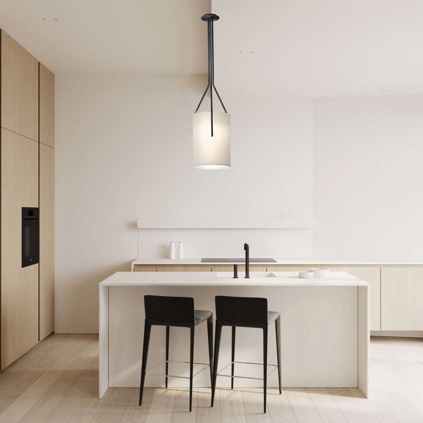 Arborescence Minimalist Metal Chandelier