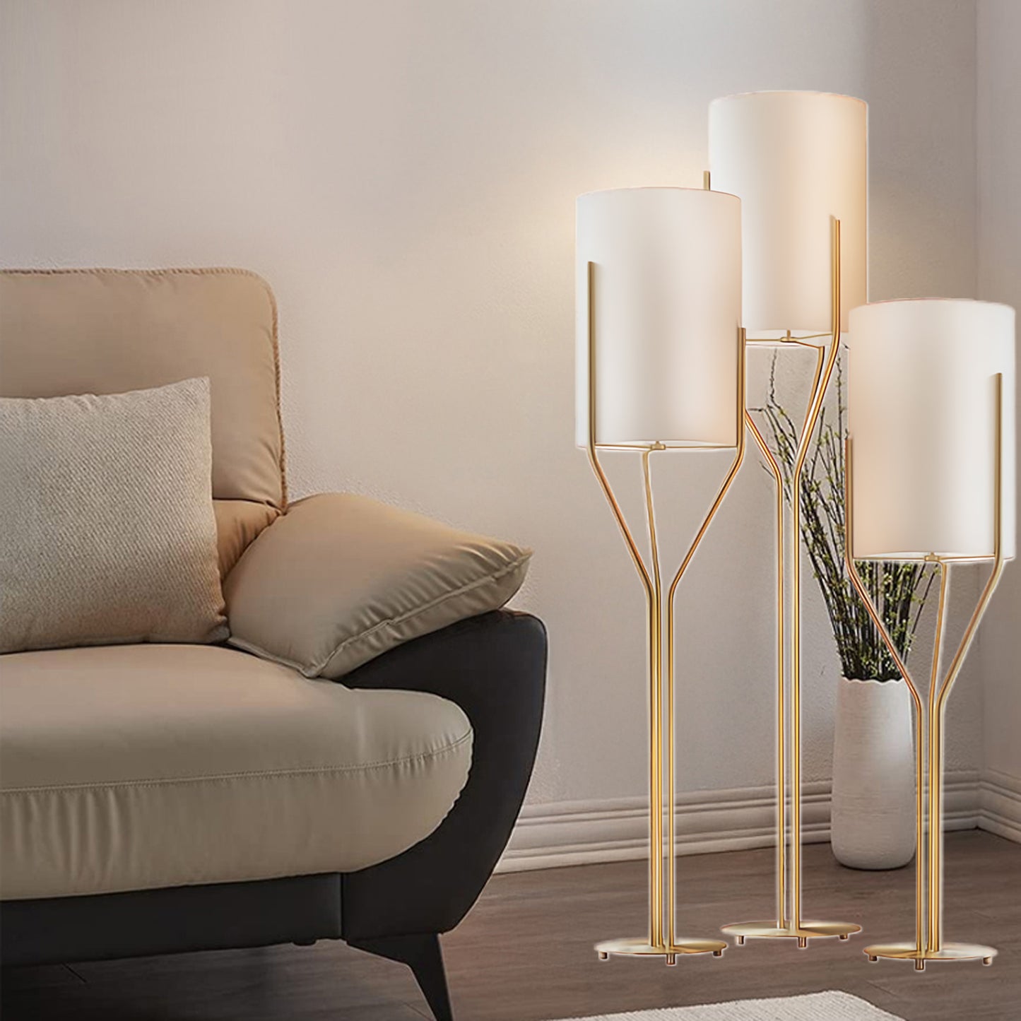 Arborescence Minimalist Metal Floor Lamp