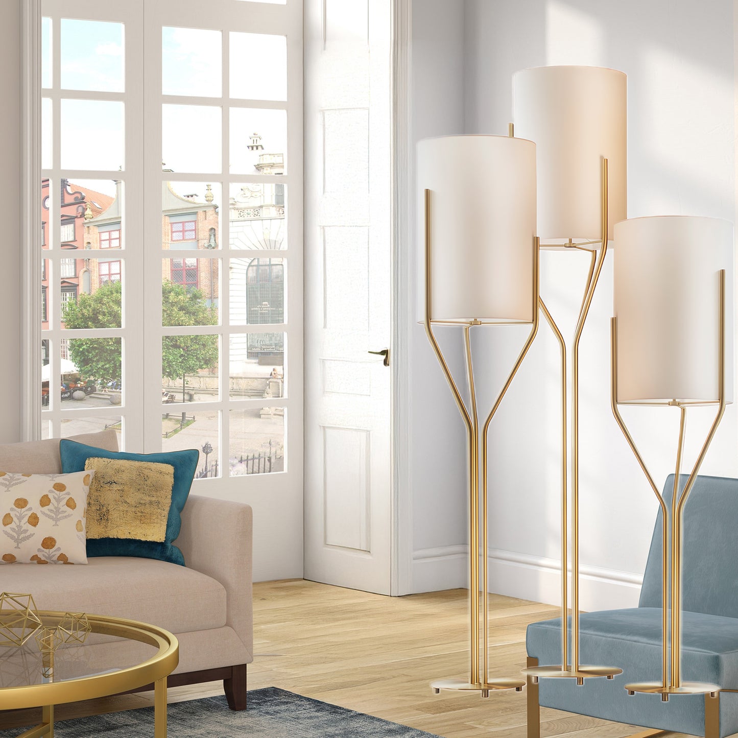 Arborescence Minimalist Metal Floor Lamp