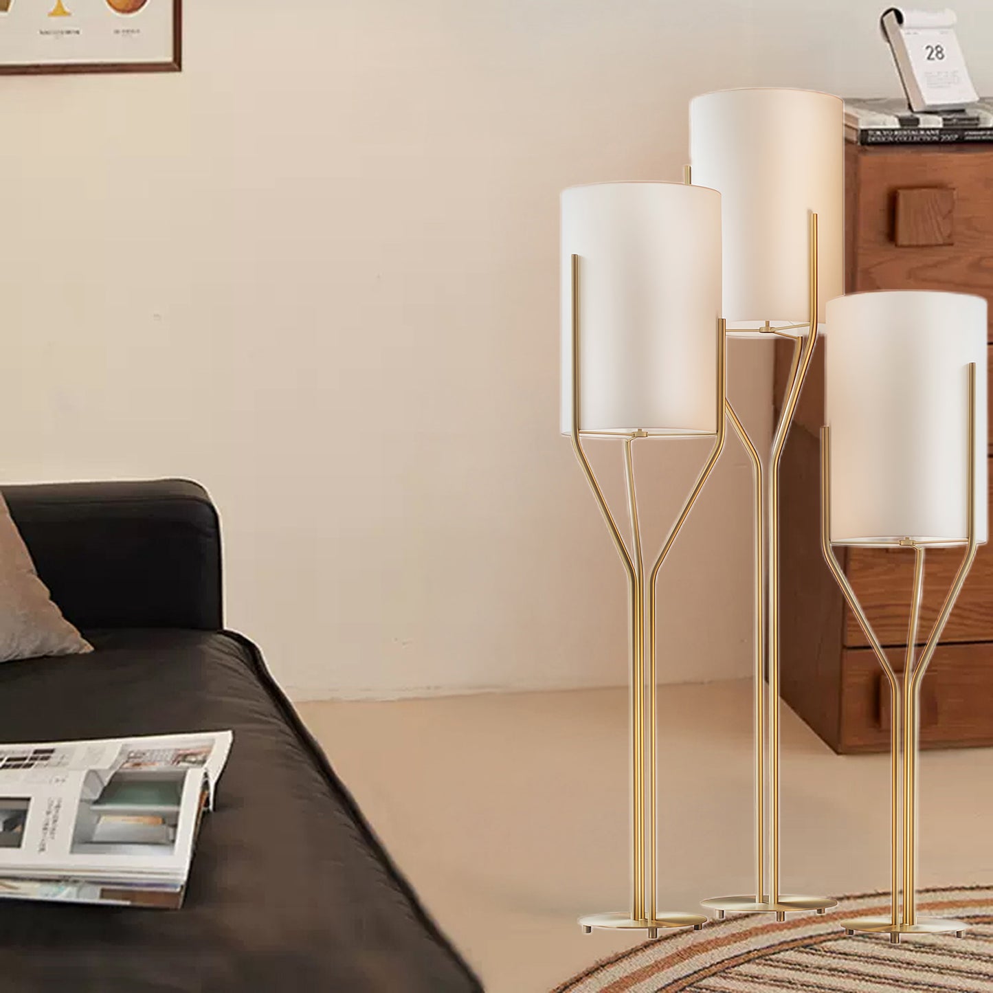 Arborescence Minimalist Metal Floor Lamp