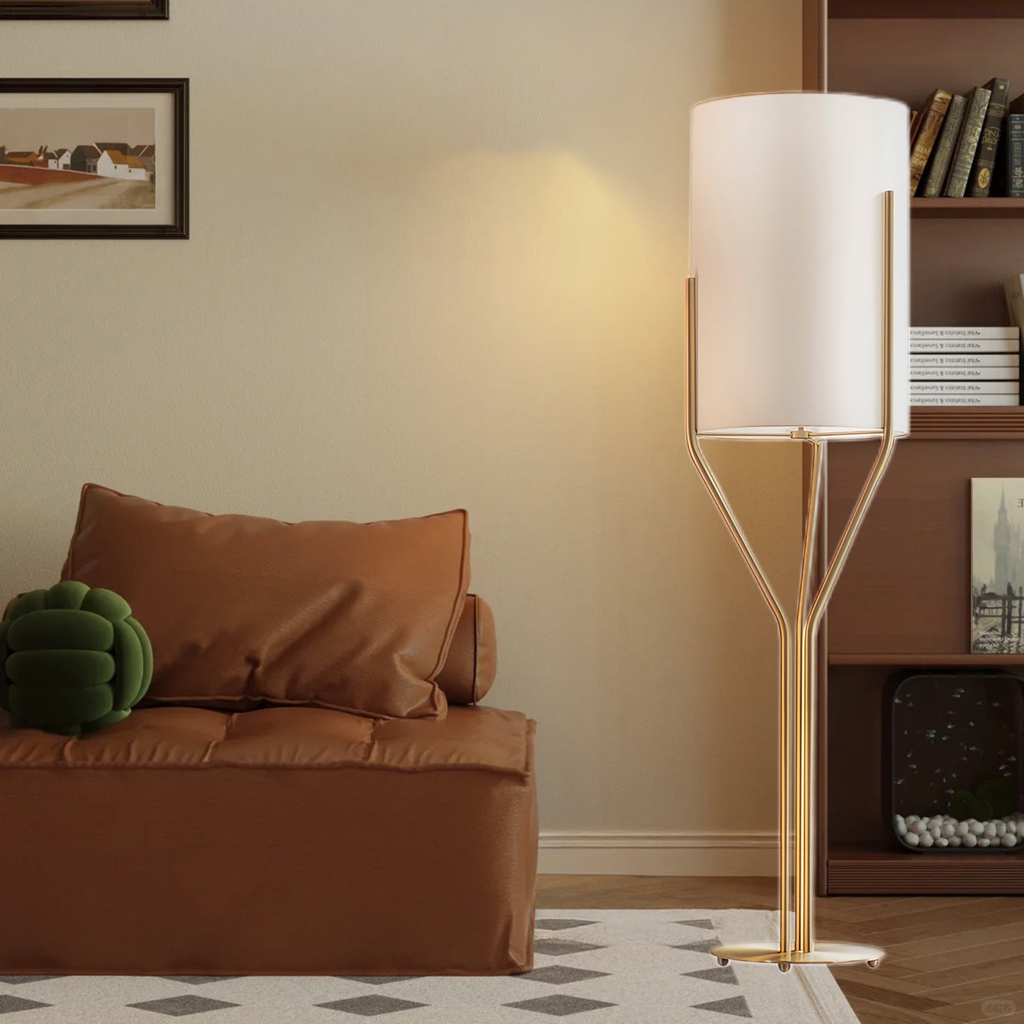 Arborescence Minimalist Metal Floor Lamp