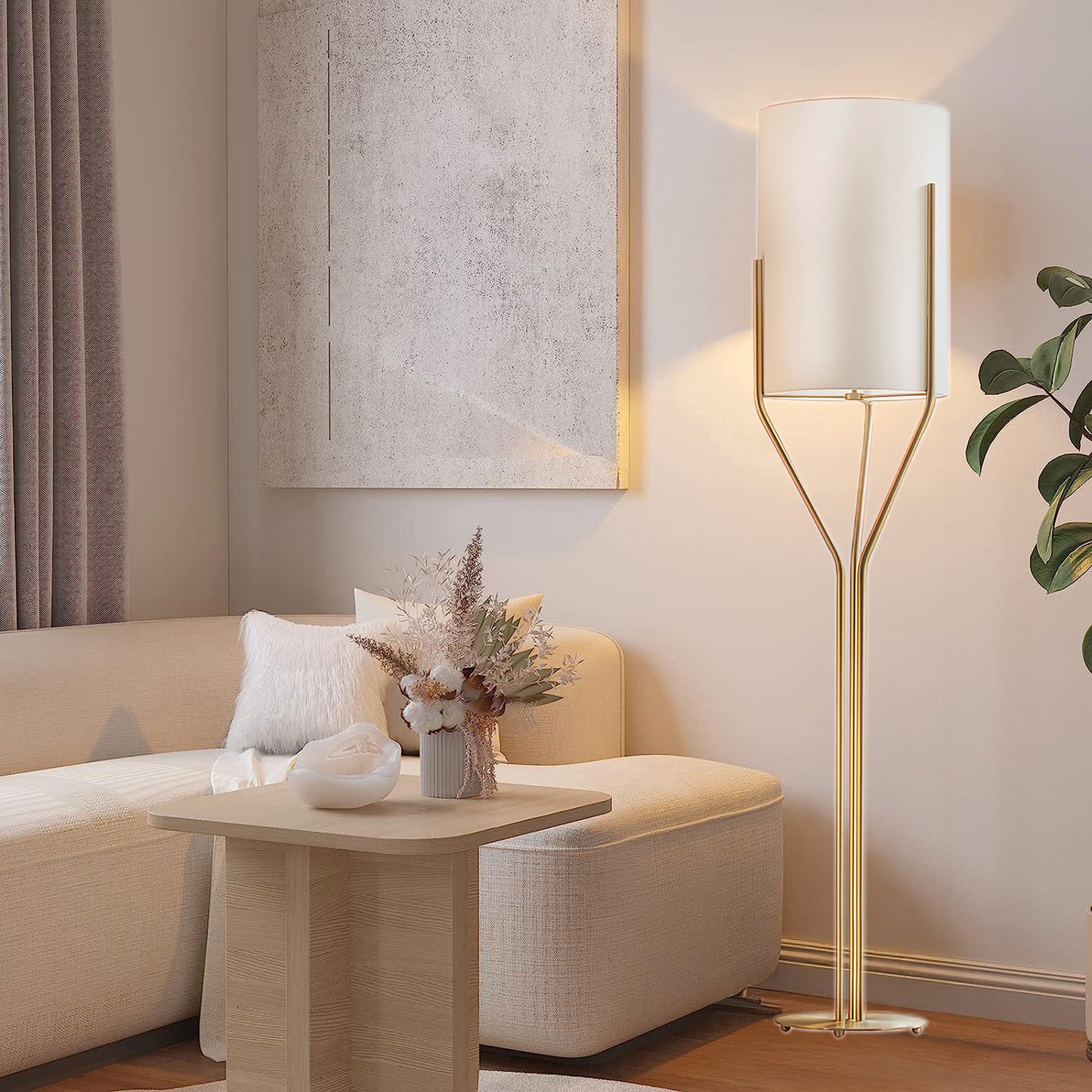 Arborescence Minimalist Metal Floor Lamp