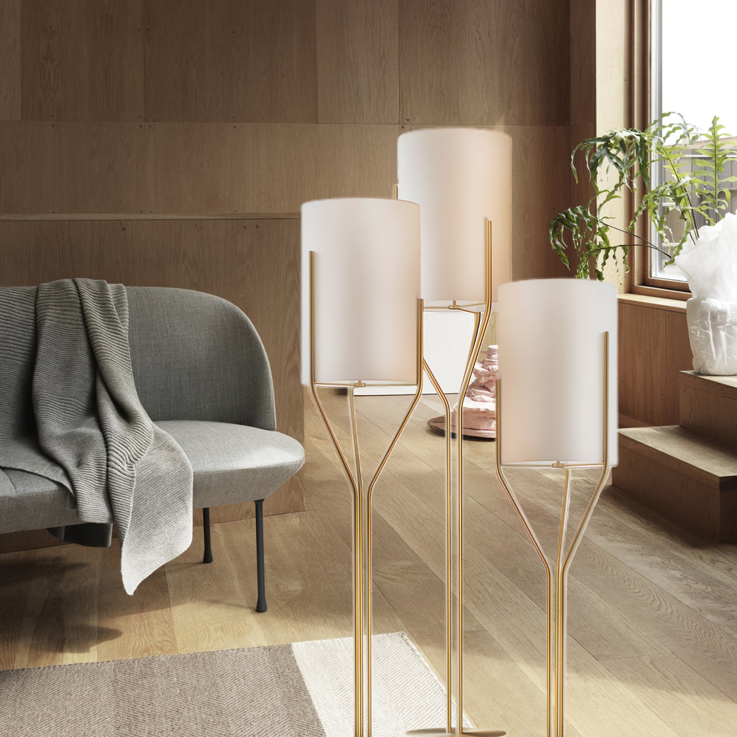 Arborescence Minimalist Metal Floor Lamp