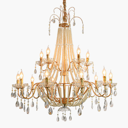 Arcadia Gold Traditional Metal Chandelier