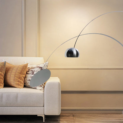 Arcadia Luxe Modern Steel Floor Lamp