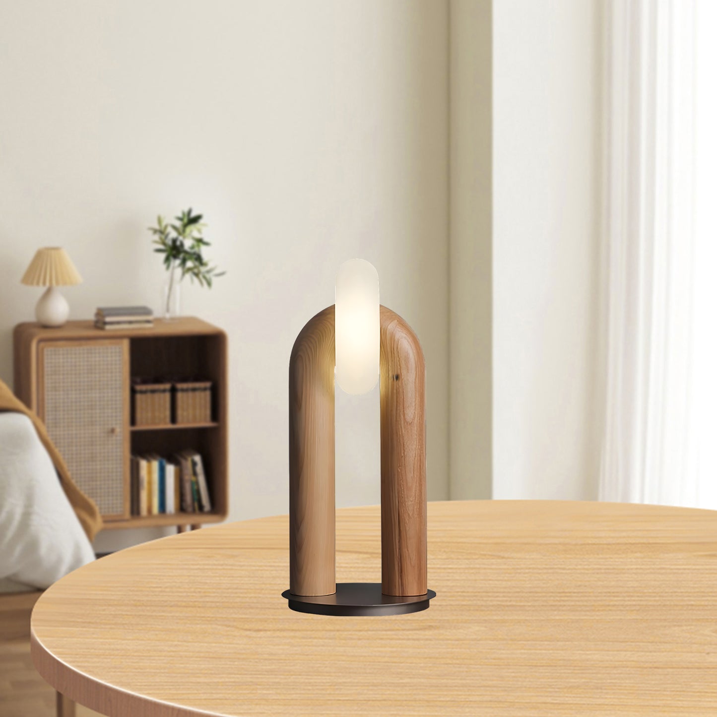 Arcadia Contemporary Metal Table Lamp