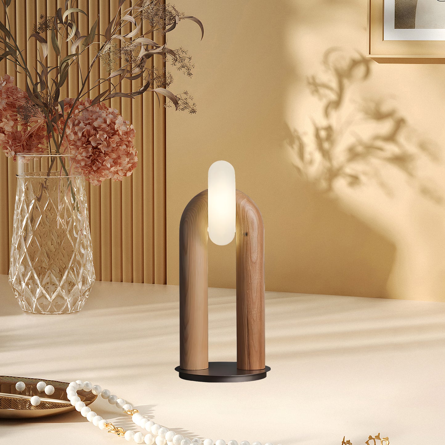 Arcadia Contemporary Metal Table Lamp