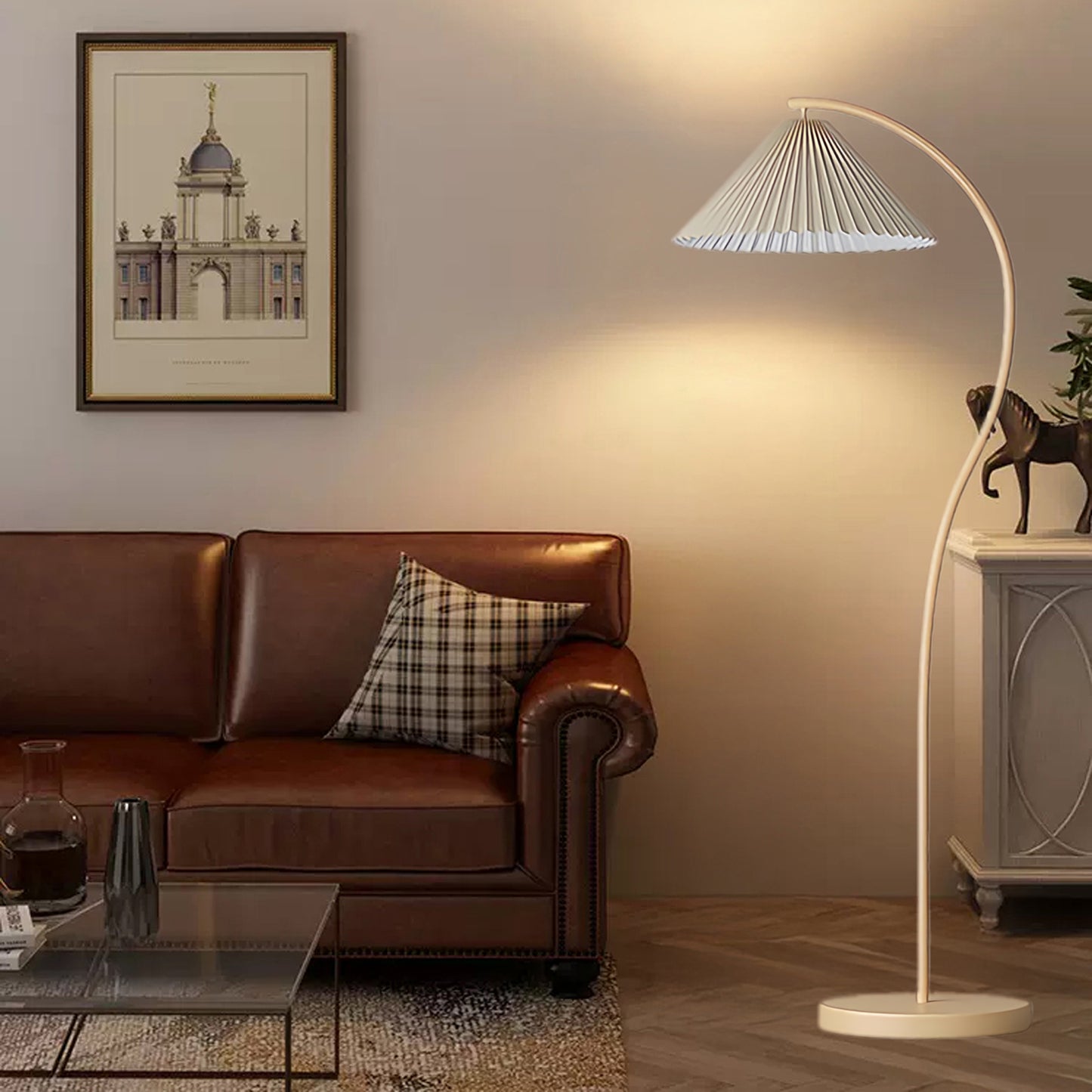 Arched Classic Metal Floor Lamp