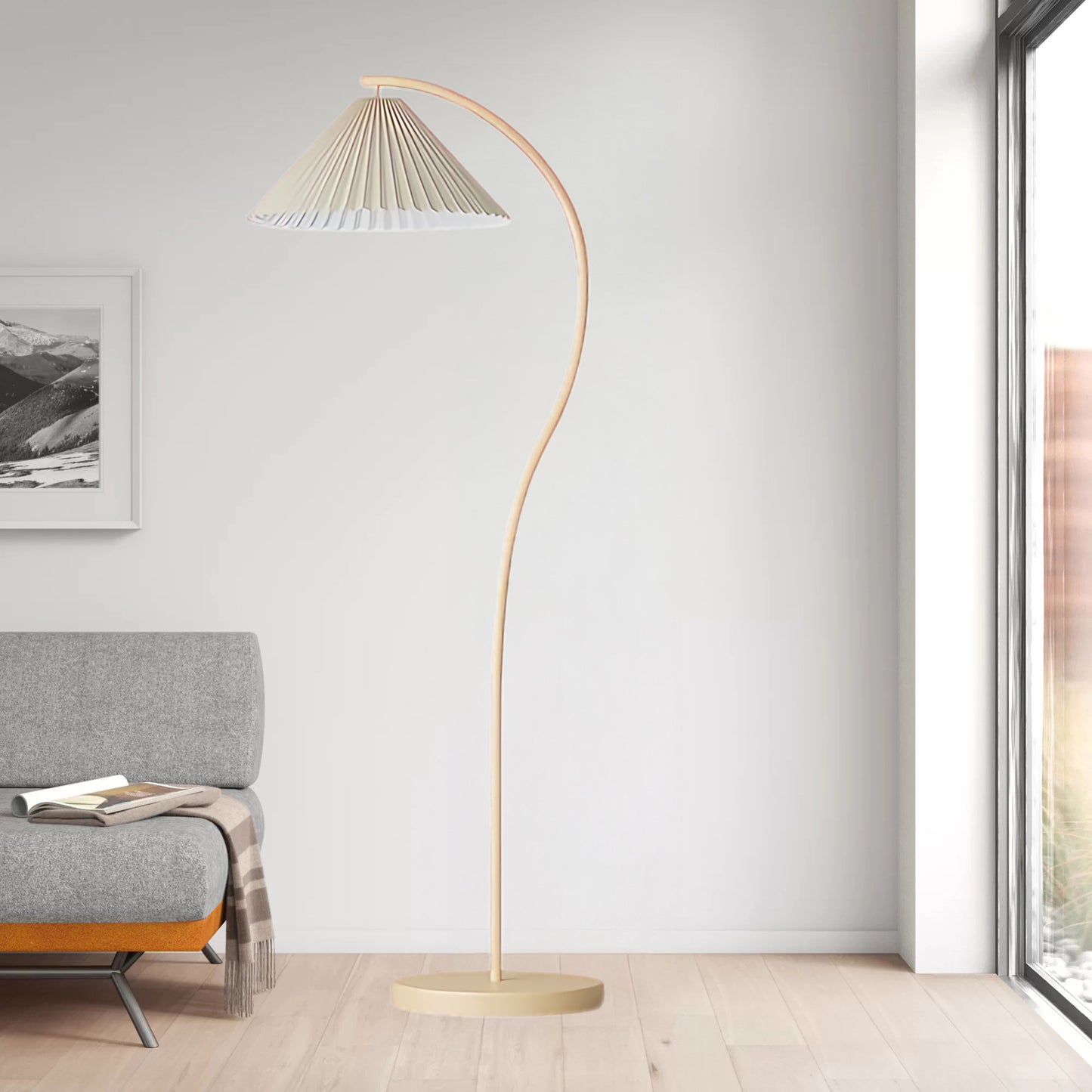 Arched Classic Metal Floor Lamp