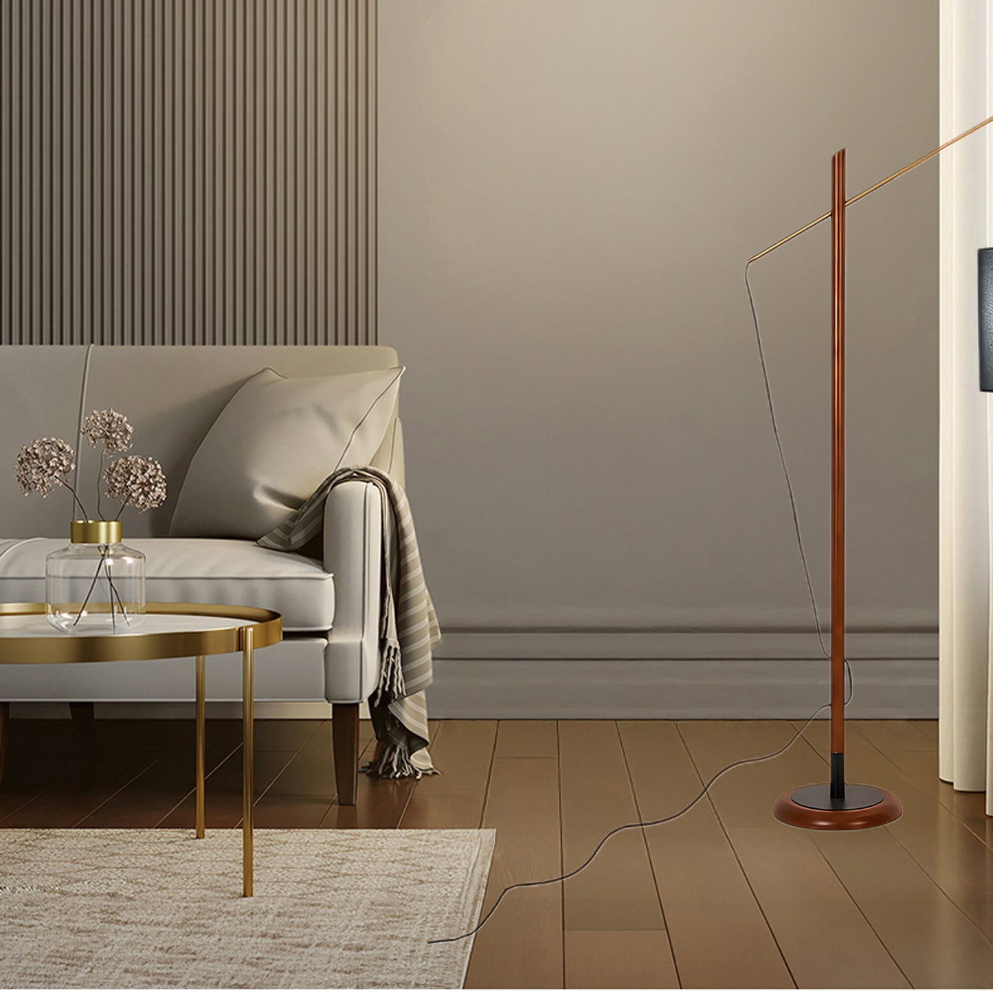 Archer Modern Metal Floor Lamp