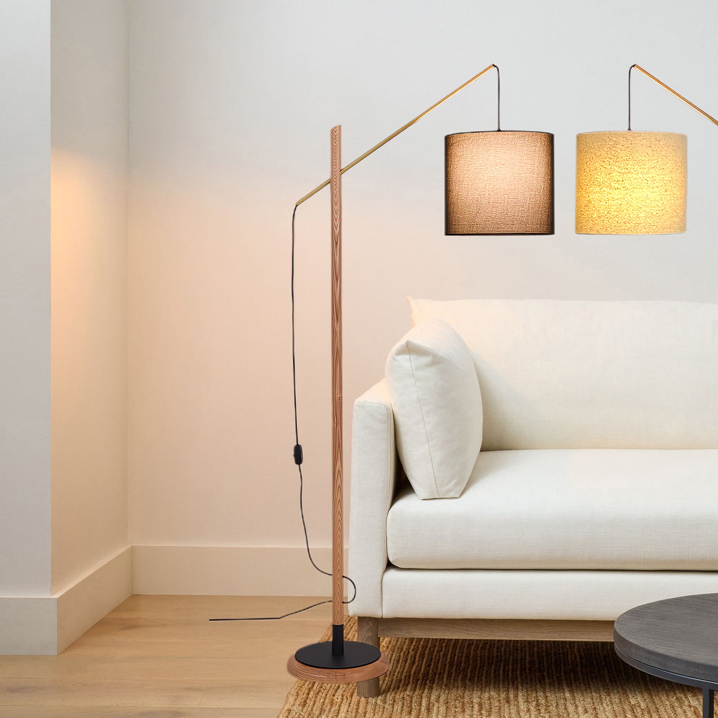 Archer Modern Metal Floor Lamp