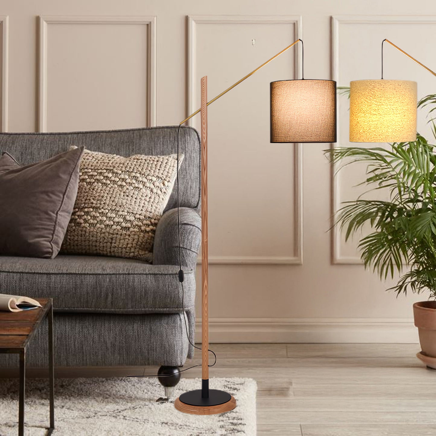 Archer Modern Metal Floor Lamp