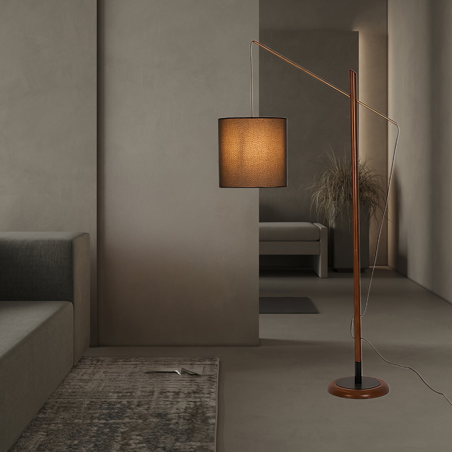 Archer Modern Metal Floor Lamp