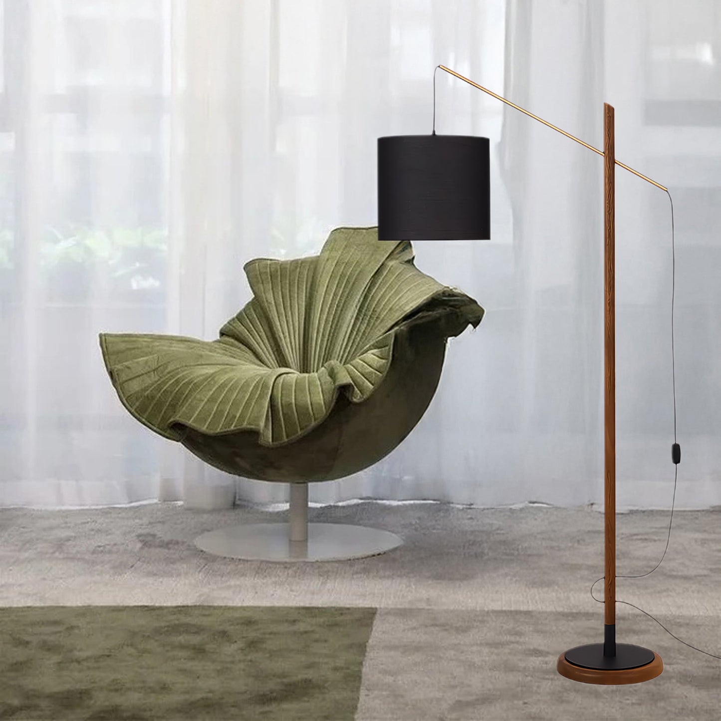 Archer Modern Metal Floor Lamp