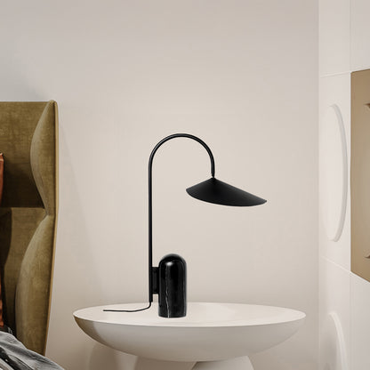 Arum Eclectic Metal Table Lamp