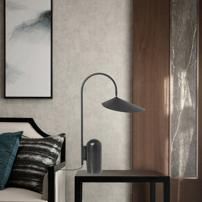 Arum Eclectic Metal Table Lamp