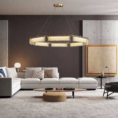 Asner LED Modern Crystal Chandelier