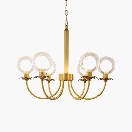 Aureate Radiance Luxury Crystal Chandelier