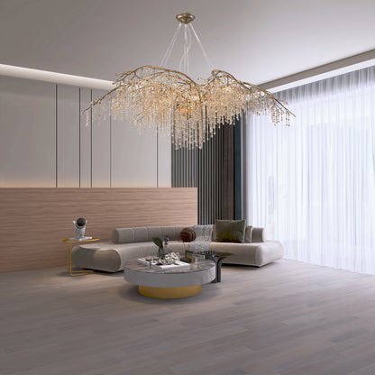 Autumn Twilight Modern Crystal Chandelier