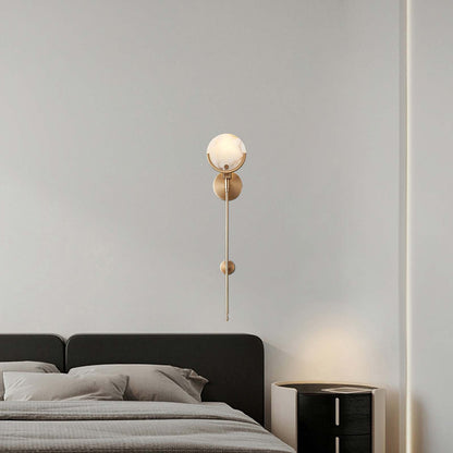 Ava Modern Brass Wall Lamp