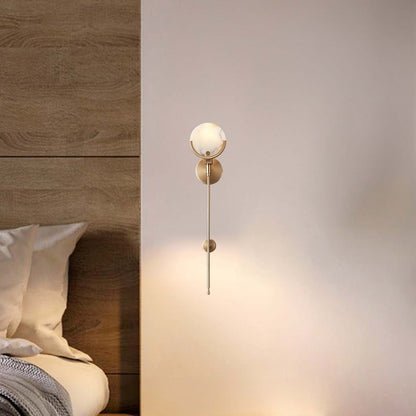 Ava Modern Brass Wall Lamp