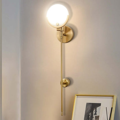 Ava Modern Brass Wall Lamp