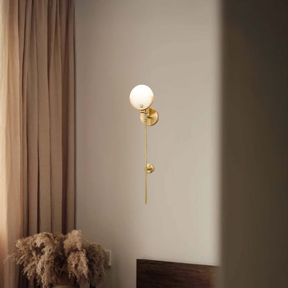 Ava Modern Brass Wall Lamp