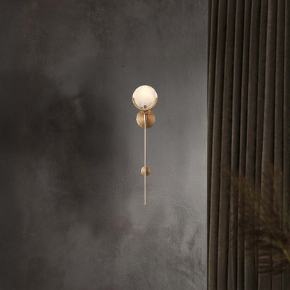 Ava Modern Brass Wall Lamp