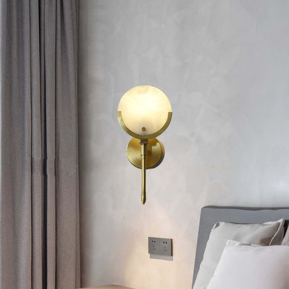 Ava Modern Brass Wall Lamp