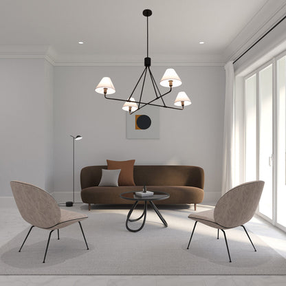 Axis Modern Metal Chandelier