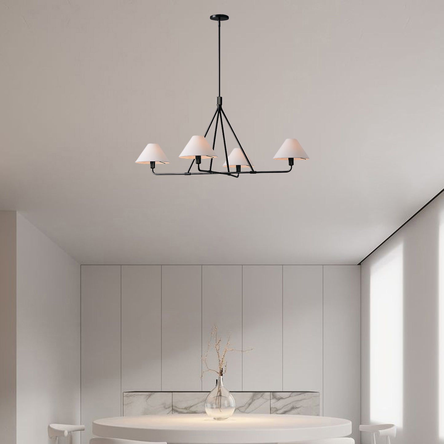 Axis Modern Metal Chandelier