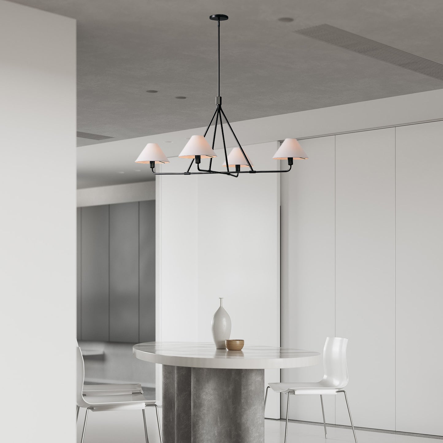 Axis Modern Metal Chandelier