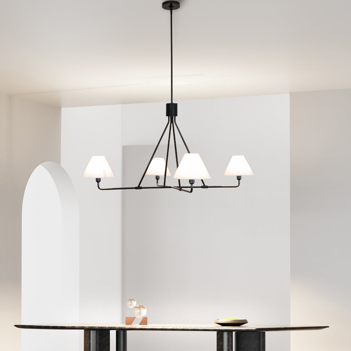 Axis Modern Metal Chandelier