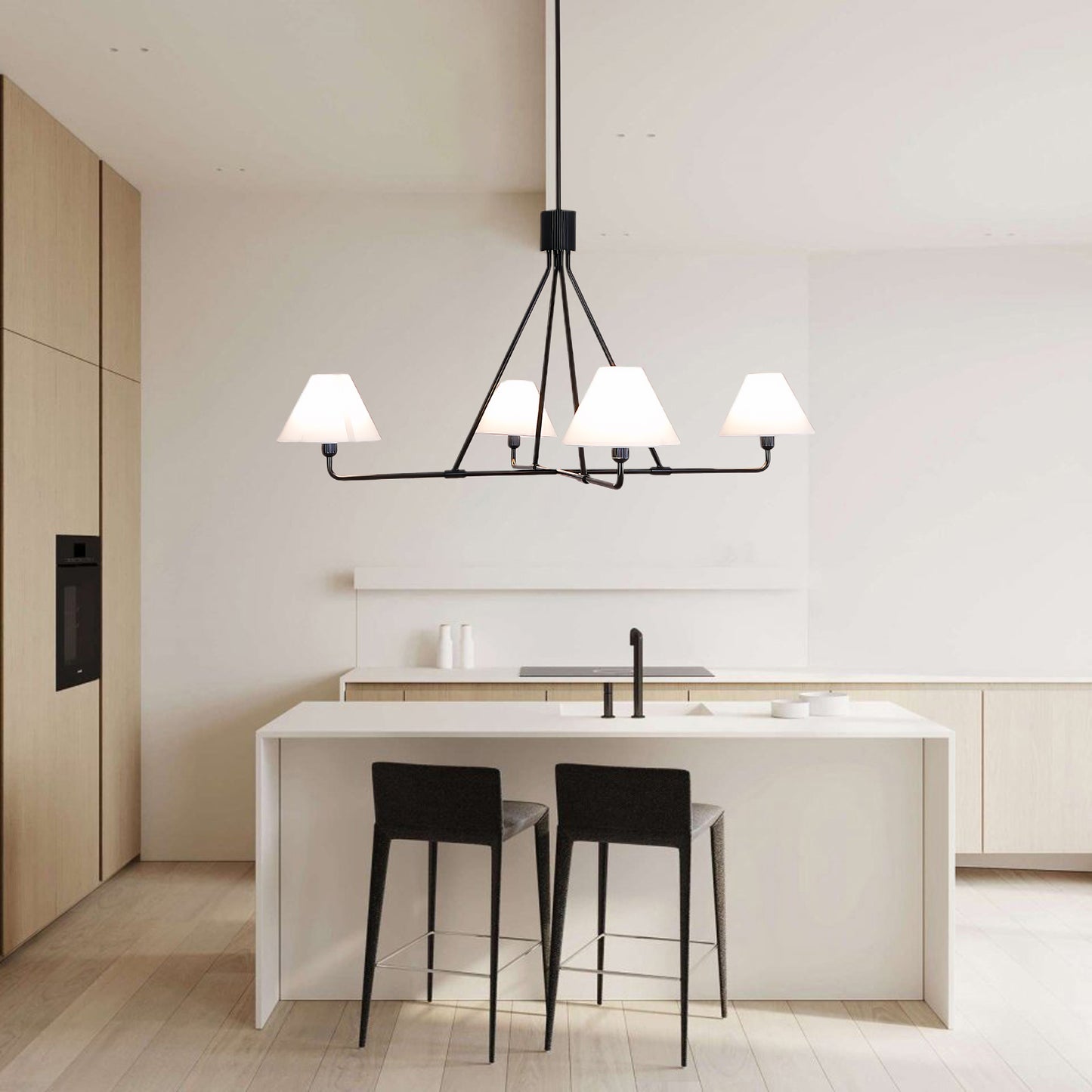 Axis Modern Metal Chandelier