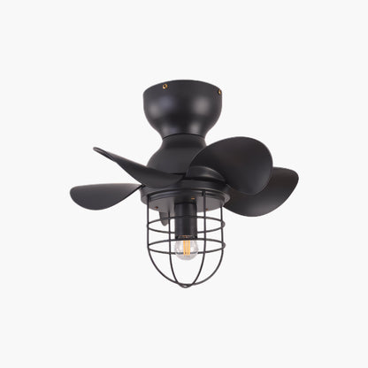 Axton 18 Modern Metal Ceiling Fan Light