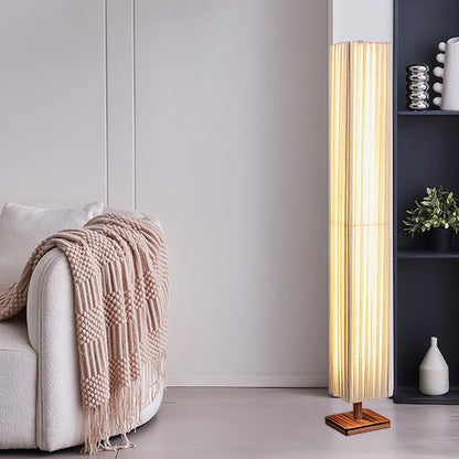 Bailey Luxury Wood Floor Lamp