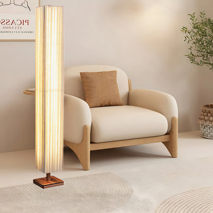 Bailey Luxury Wood Floor Lamp