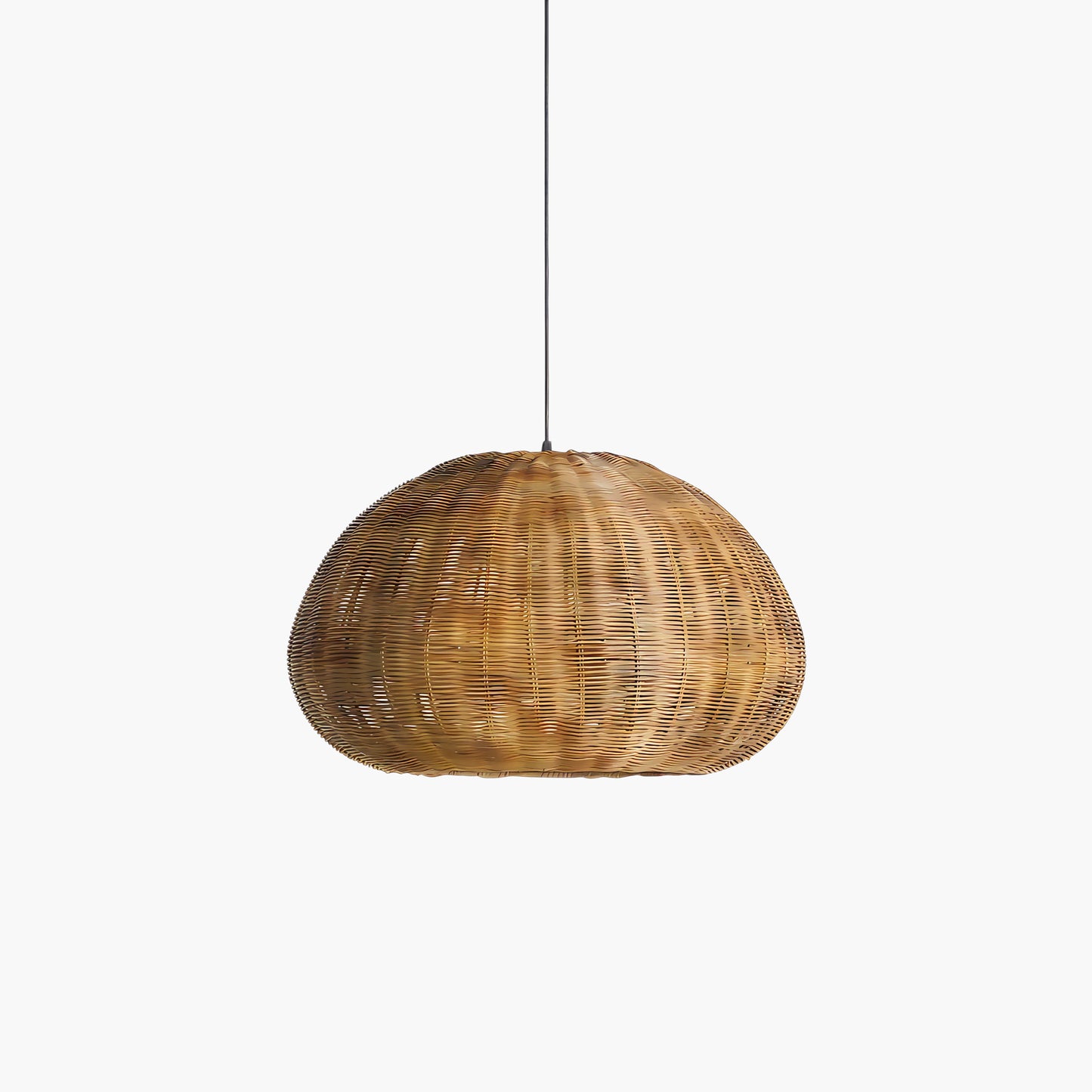 Bamboo Camden Art Deco Material Pendant Light