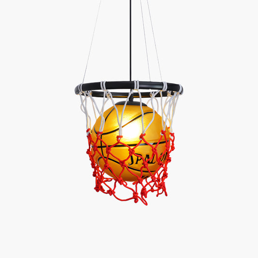 Basketball Eclectic Crystal Pendant Lamp