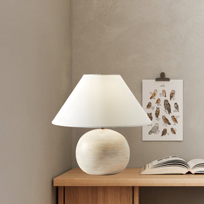 Beachside Eclectic Metal Table Lamp