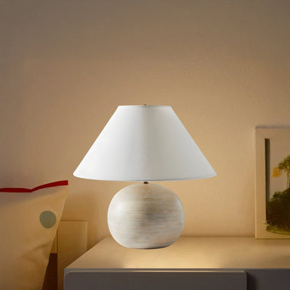 Beachside Eclectic Metal Table Lamp