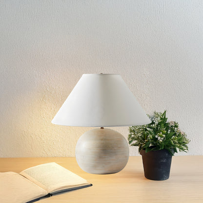 Beachside Eclectic Metal Table Lamp