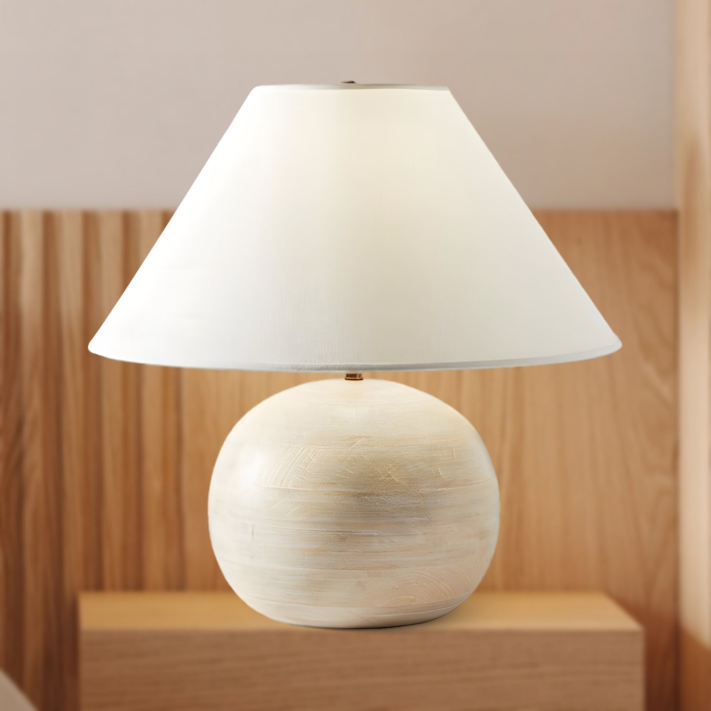 Beachside Eclectic Metal Table Lamp