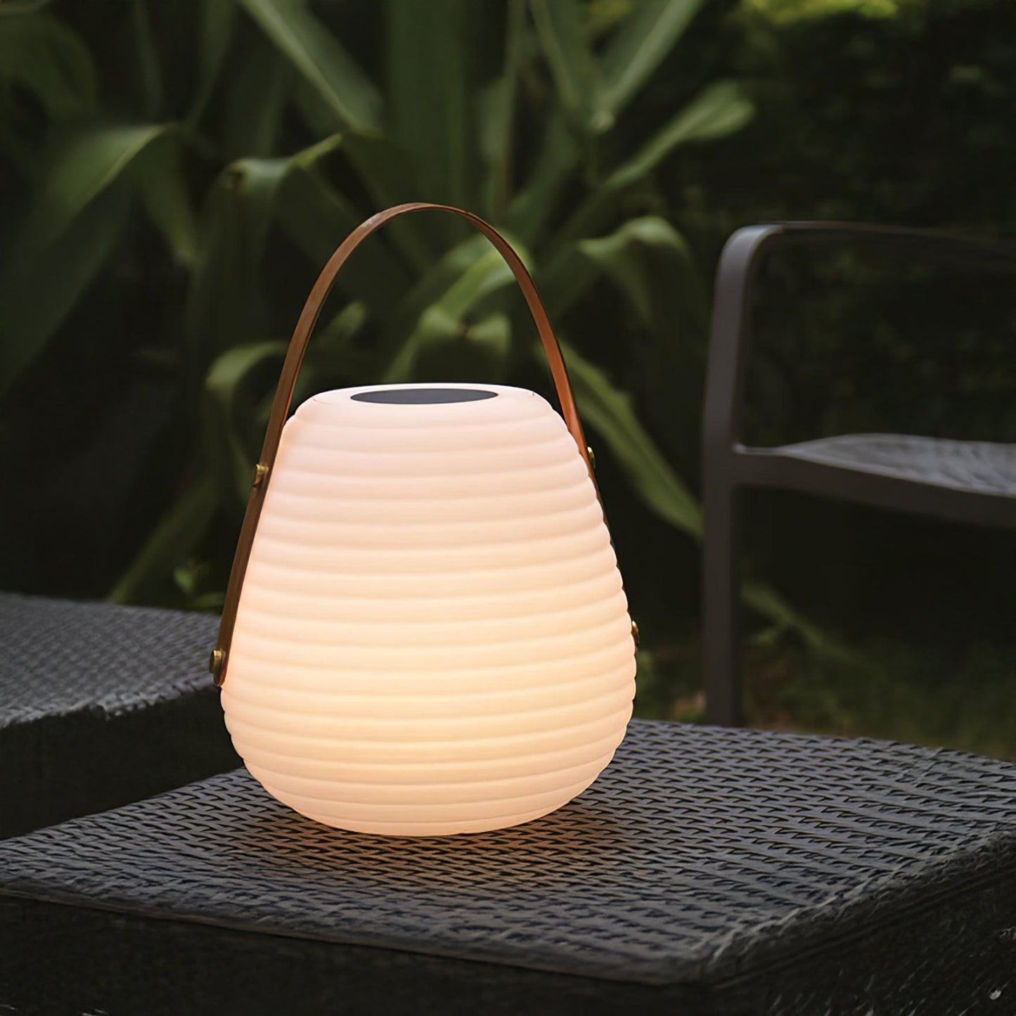 Beehive Lantern Eclectic Metal Outdoor Lamp