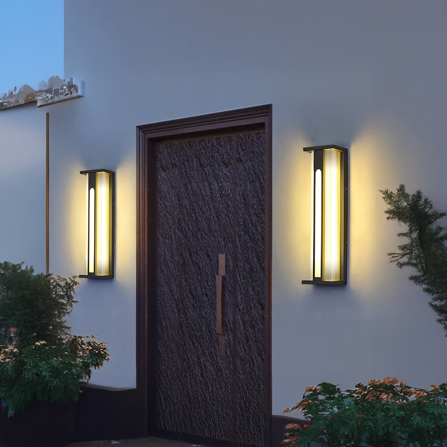 Bellamy Flair Outdoor Modern Steel Wall Lamp