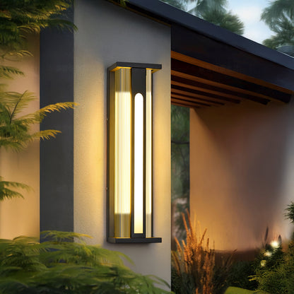 Bellamy Flair Outdoor Modern Steel Wall Lamp