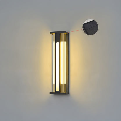 Bellamy Flair Outdoor Modern Steel Wall Lamp